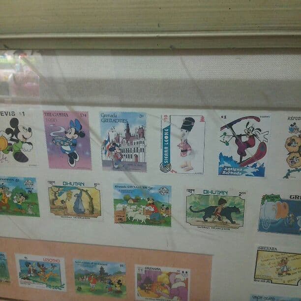 再値下げ レア★ディズニー 切手 シリアルナンバー入り 70th