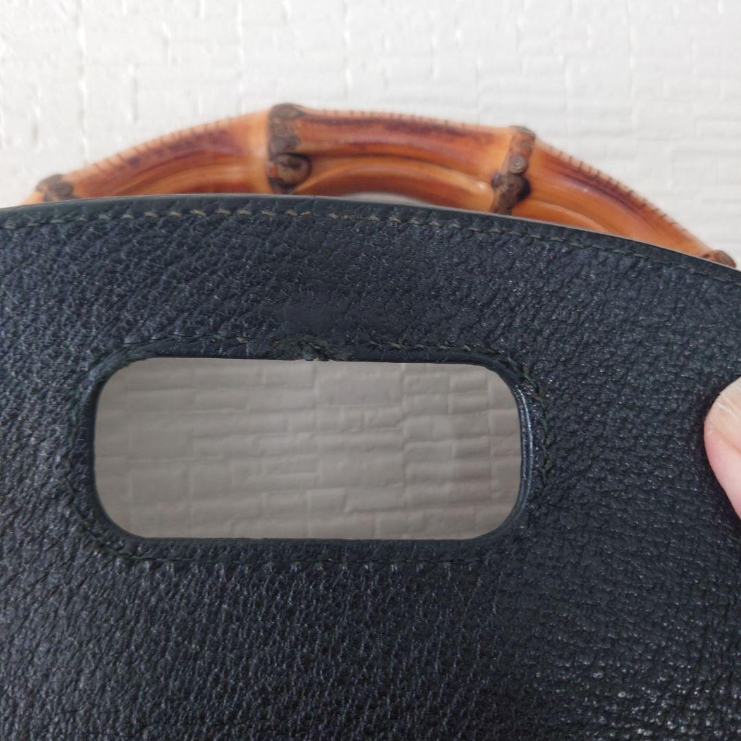 ヴィンテージ　オールド　GUCCI　バンブーバッグ　ショルダー