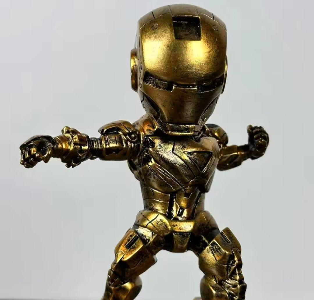 MARVEL　アイアンマン　金　銀　フィギュア