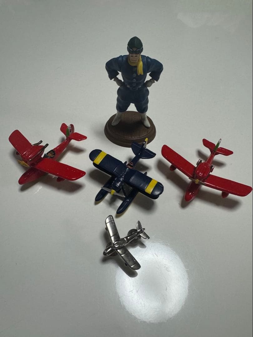 スタジオジブリ 紅の豚 計5点セット サボイア カーチス 飛行艇コレクション