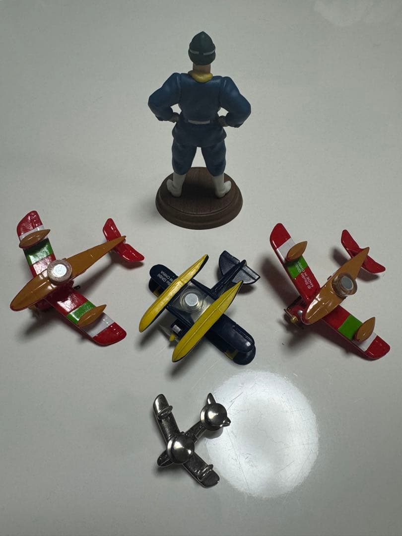 スタジオジブリ 紅の豚 計5点セット サボイア カーチス 飛行艇コレクション