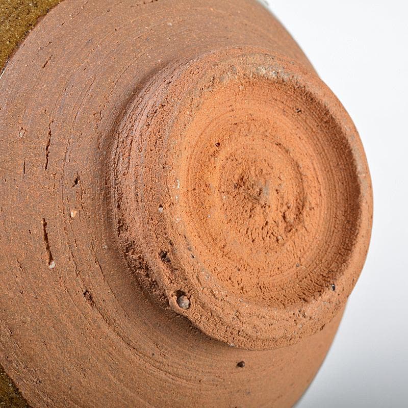 加藤唐九郎　一無斎（一ム斎）作　絵唐津　茶碗　淡々斎極め箱二重箱　H　R7523