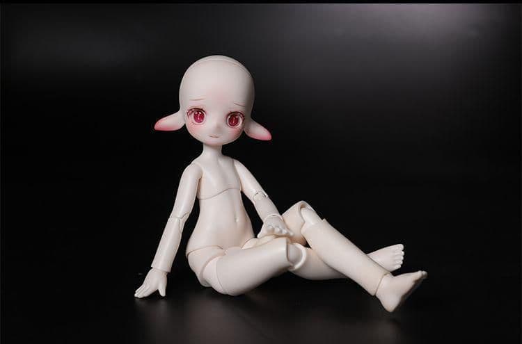 K66 BJD 1/6 ドール本体 Cha 球体関節人形 ハンドメイド