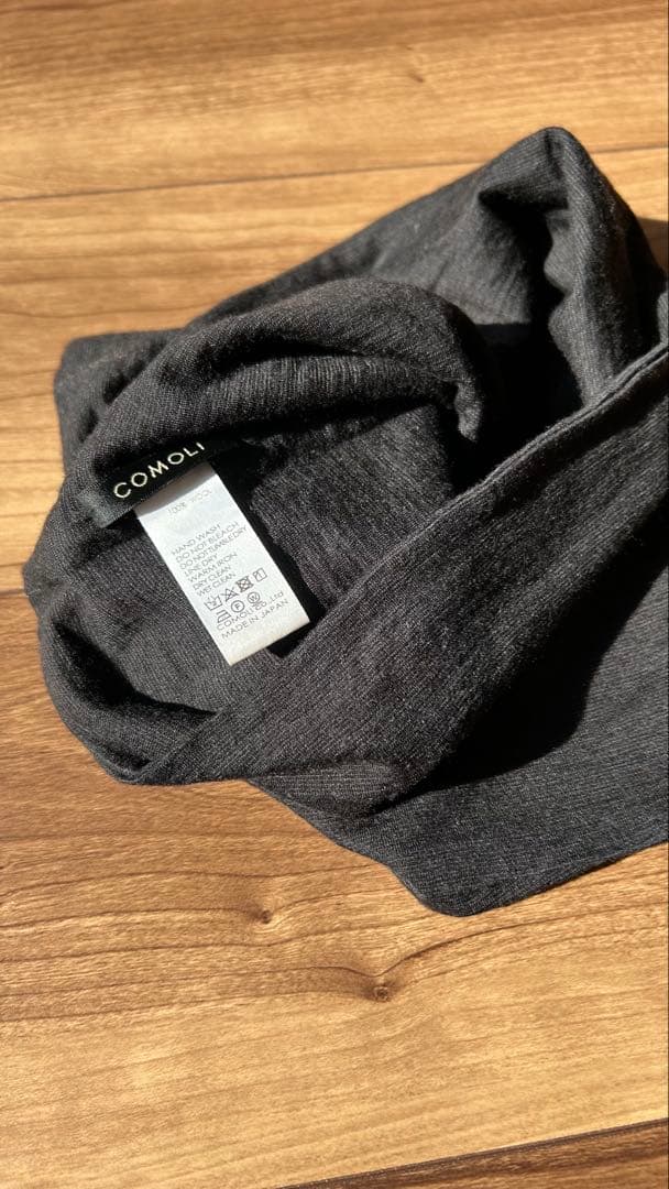M*様 COMOLI ウール天竺 ネックウォーマー