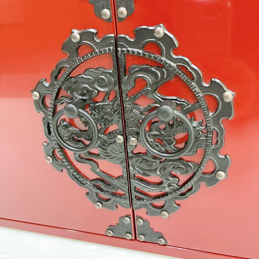 良品 仙台箪笥 赤家具 アンティーク