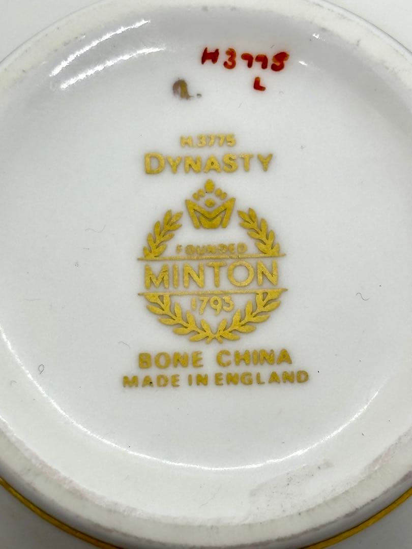 #ミントン MINTON ダイナスティ ティーカップ＆ソーサーP-3