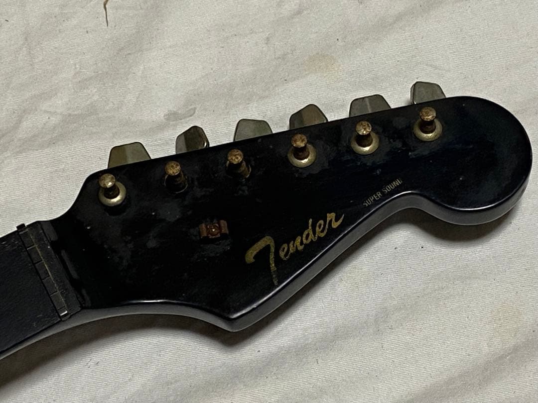 Tender エレキギター　FS-3S ブラック　訳あり品1909-02-1