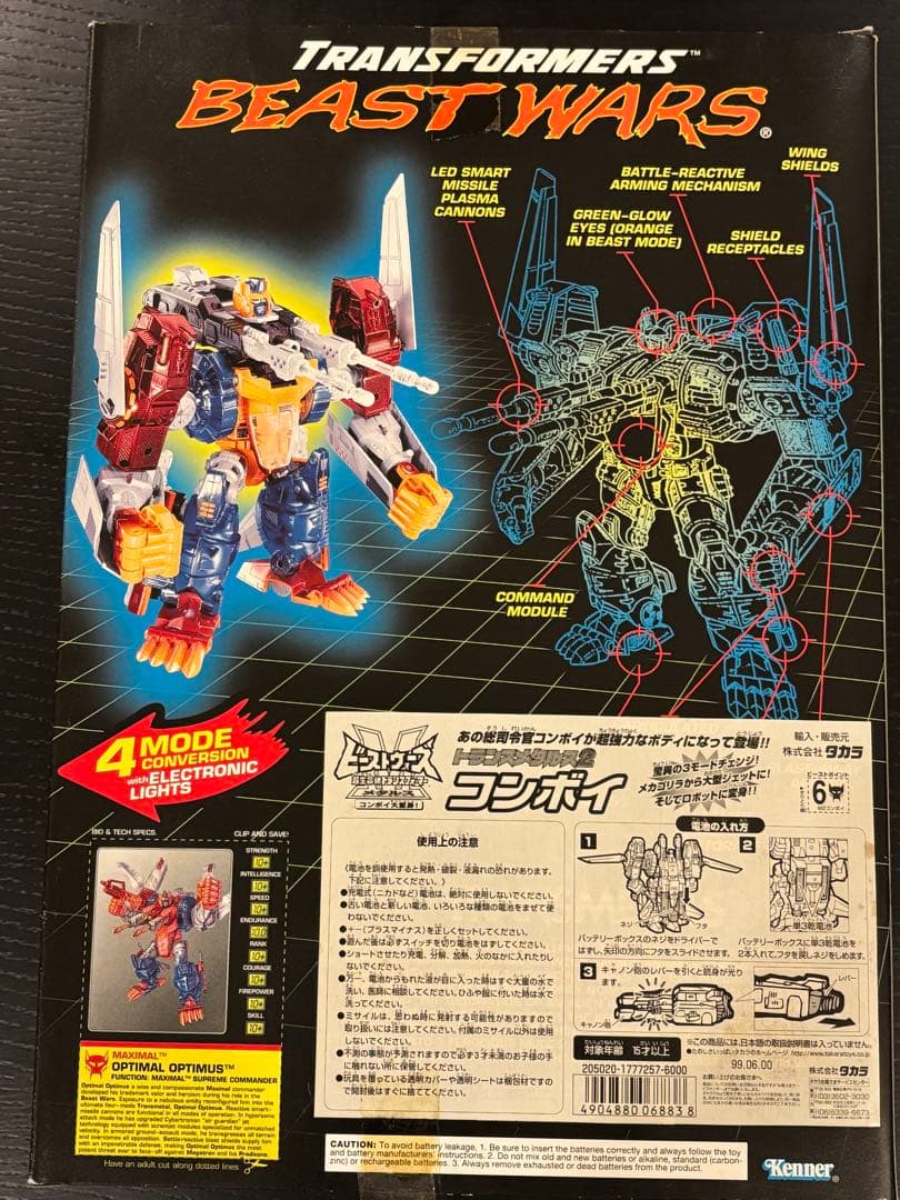 未開封　パワードコンボイ　ビーストウォーズ メタルス オプティマルオプティマス