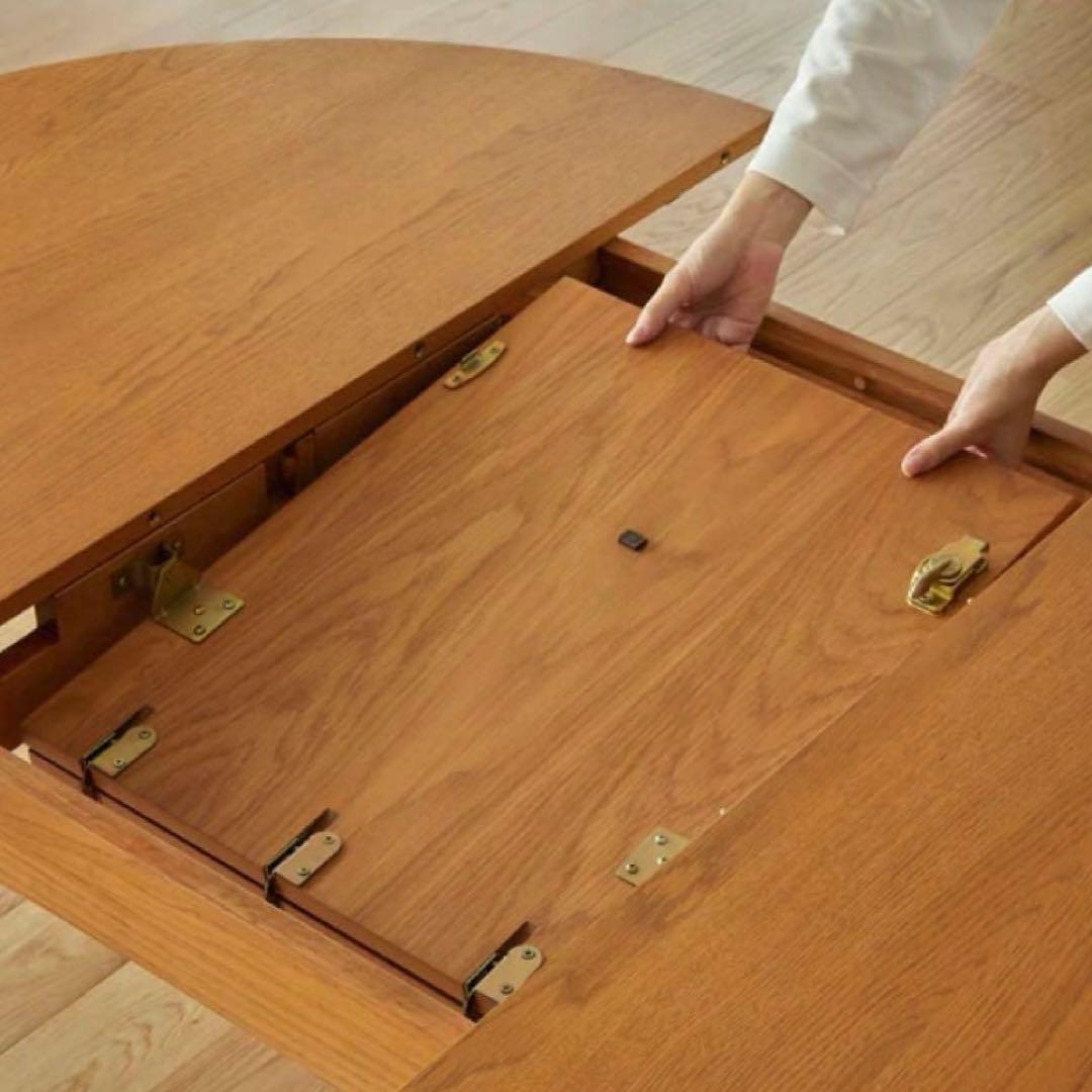 【週末限定お値下げ中】unico BRENNAエクステンションテーブル BR