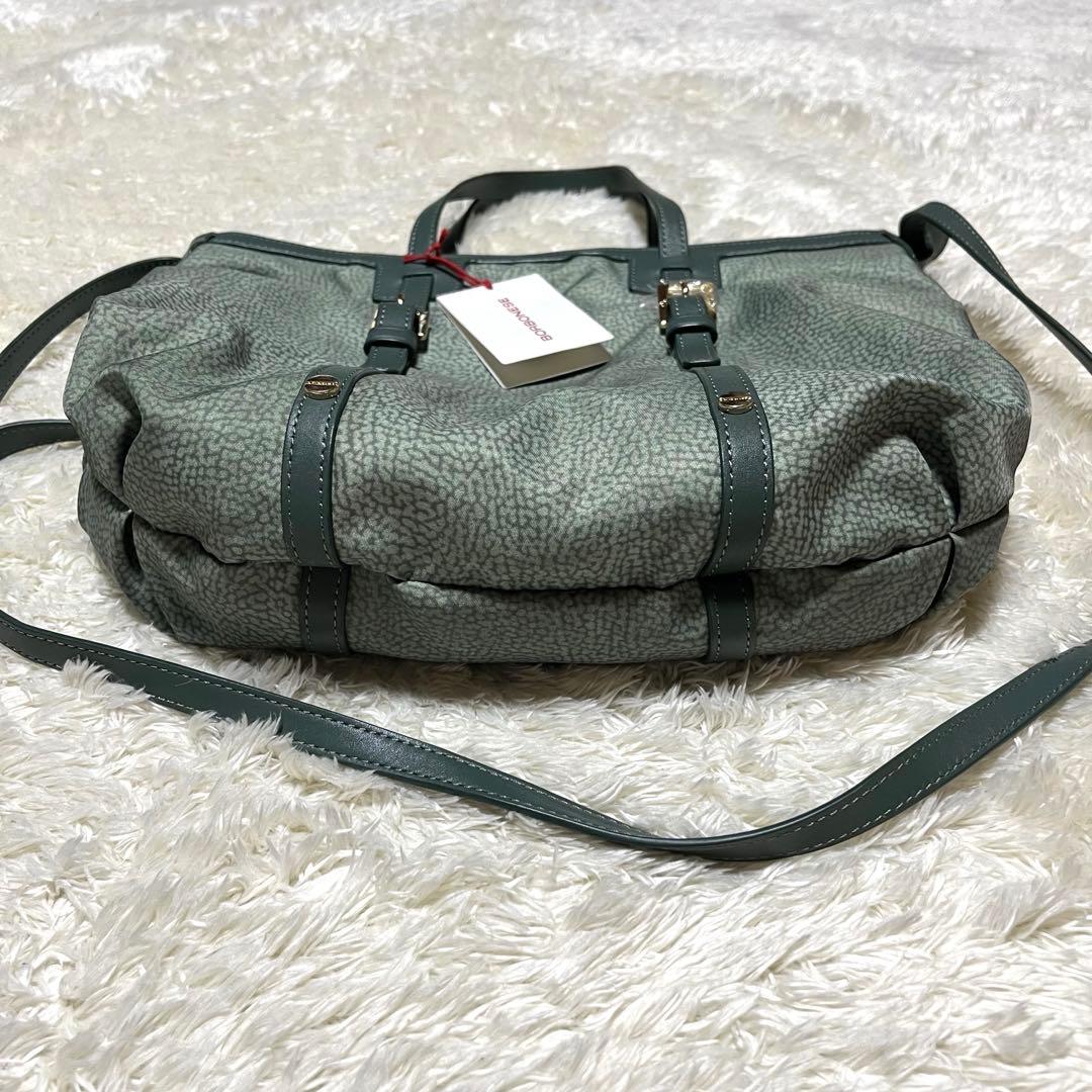 新品未使用　タグ付き　ボルボネーゼ　2WAYバッグ　定価67000円+税　うずら