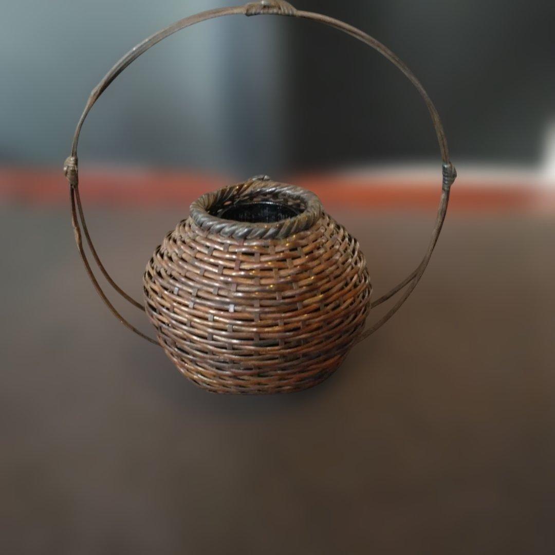 花籠　花入　竹籠