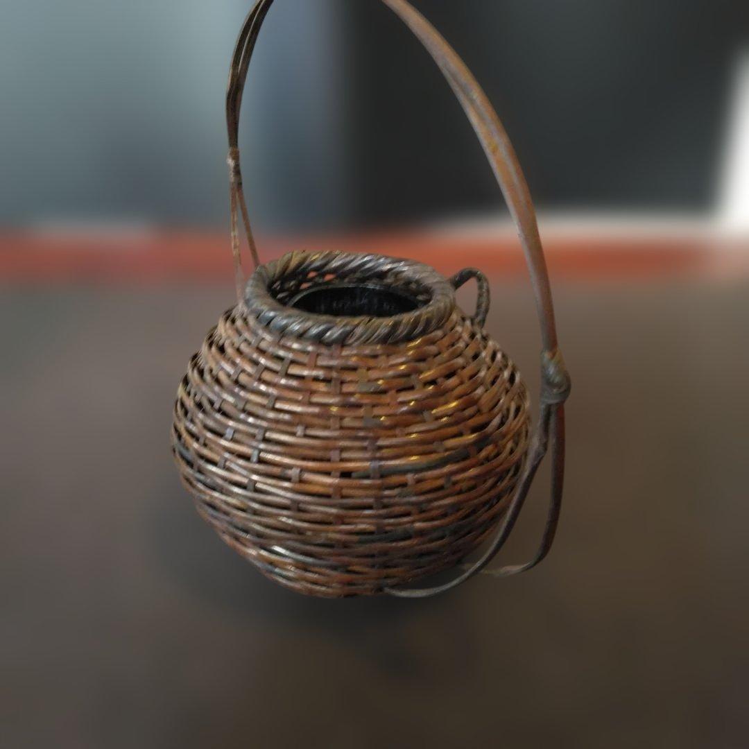 花籠　花入　竹籠