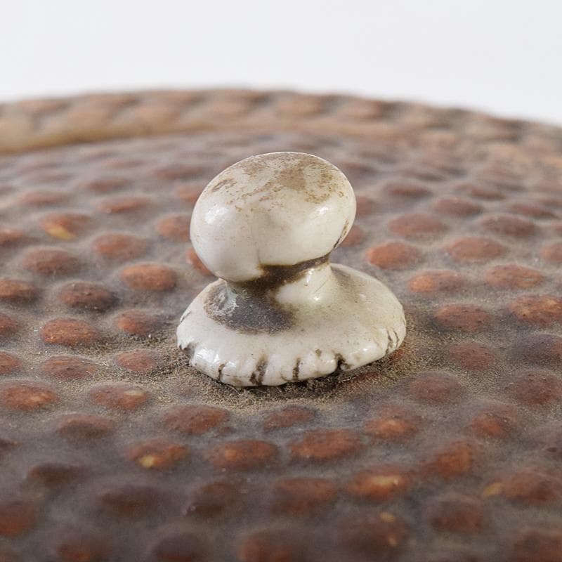 煎茶道具　平戸焼　鉄瓶形霰文窓抜　急須　水注　M　R8171