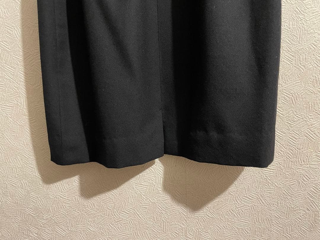 フランス製 Vintage HERMES ウール タイト スカート / エルメス