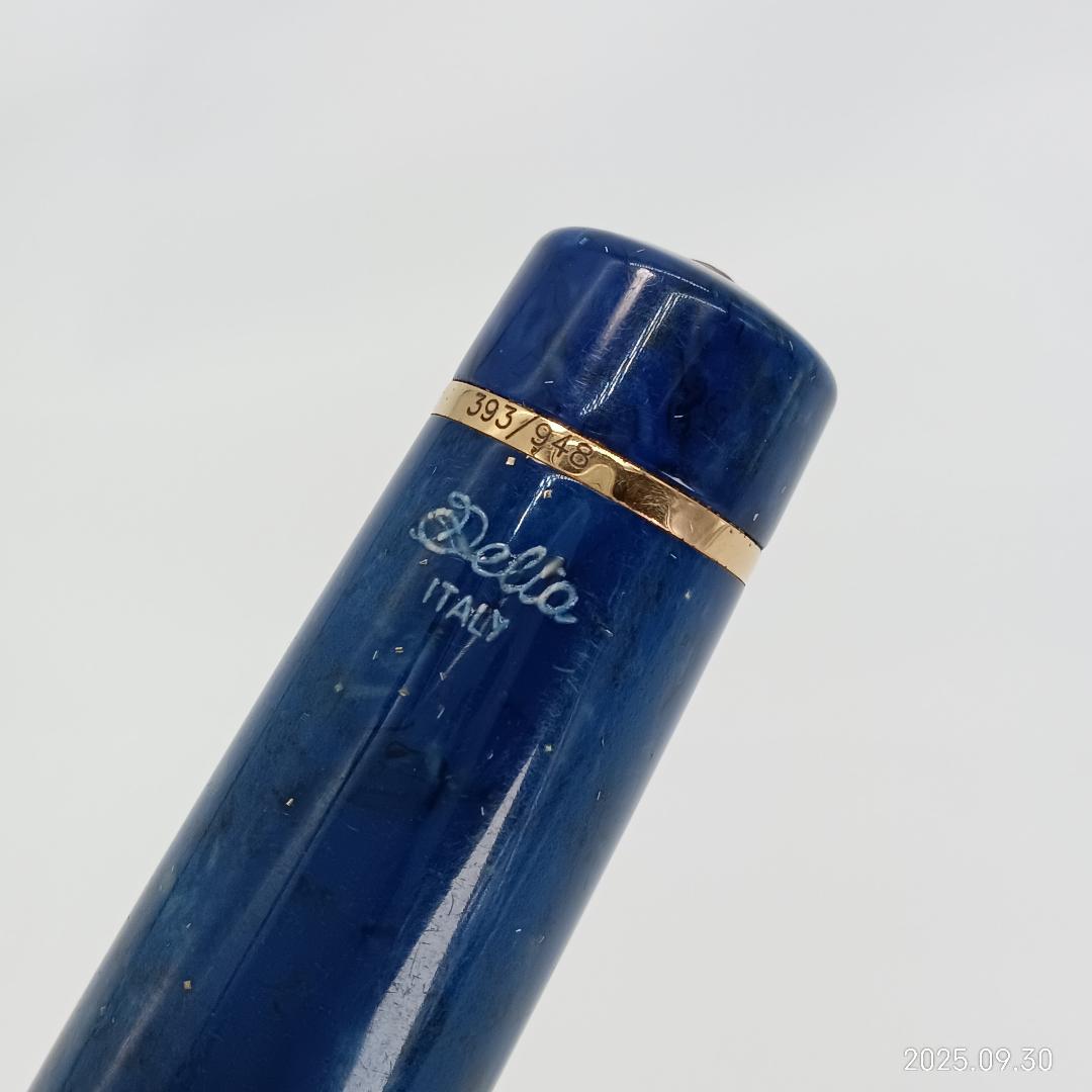 希少！ デルタ 限定948本 18K 万年筆 イスラエル 50 1998年