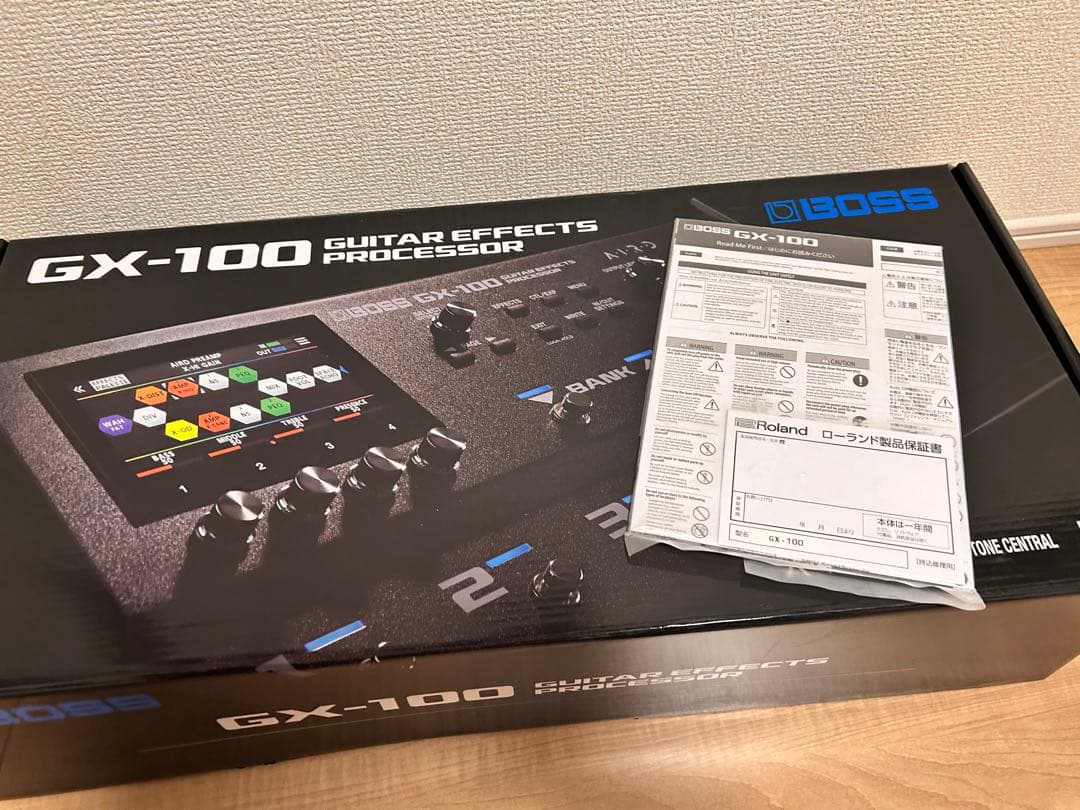 BOSS GX-100 ギターエフェクター　BT-Dual Adaptor付き