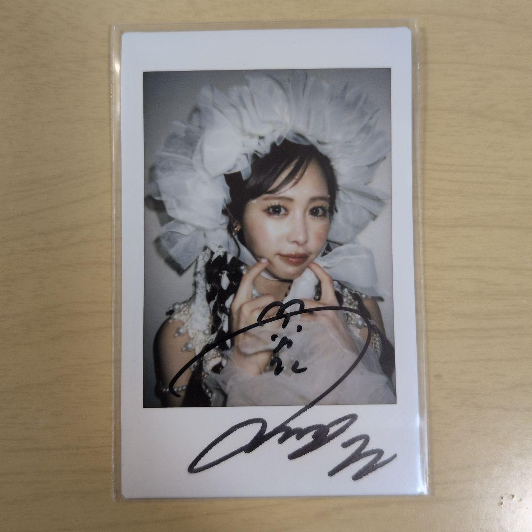 FRUITS ZIPPER 仲川瑠夏 生誕ラッフルくじ A賞 サイン入りチェキ