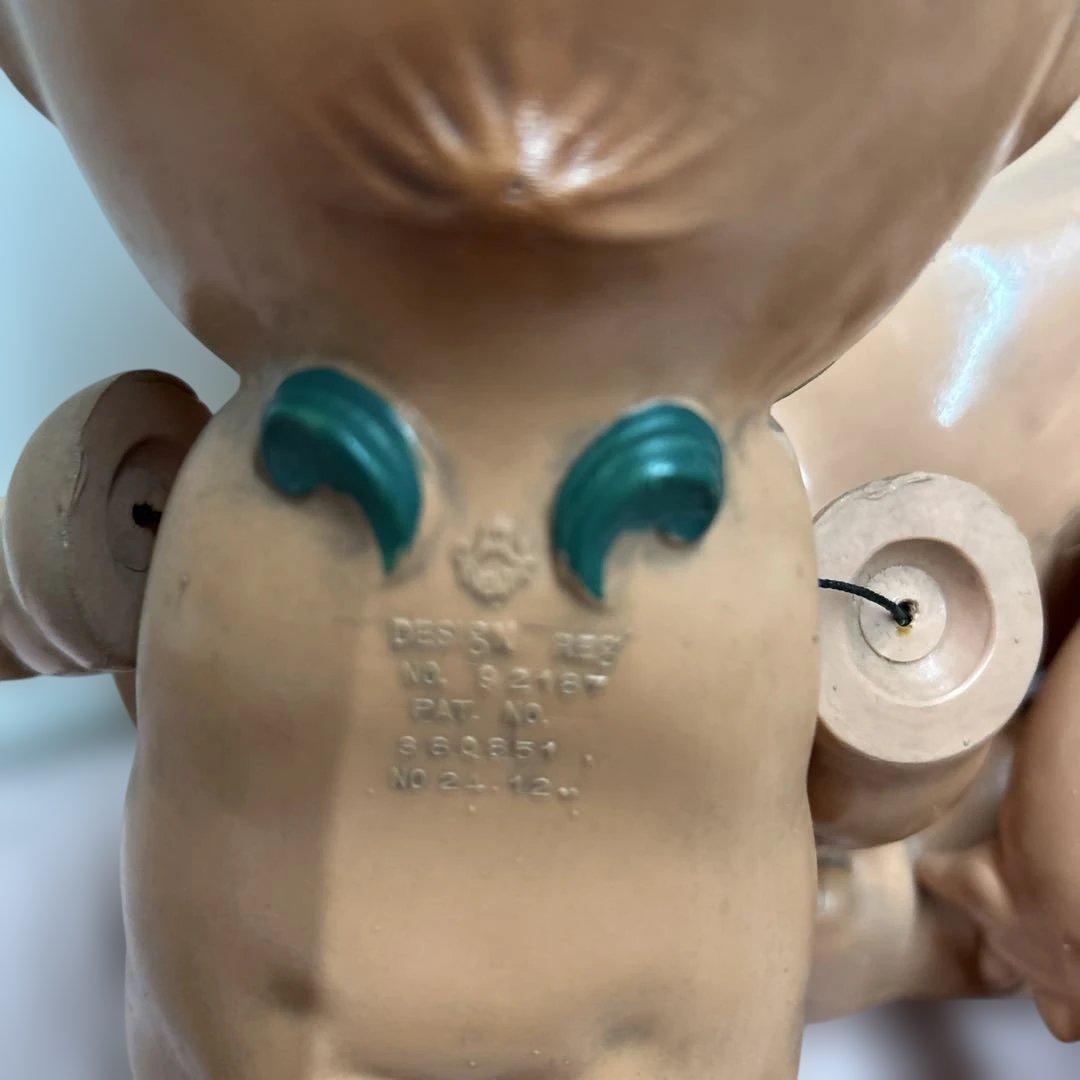 レトロ　セルロイド　キューピー　ビンテージ　ヴィンテージ　人形　当時物　昭和