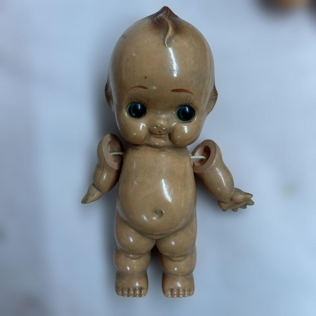 レトロ　セルロイド　キューピー　ビンテージ　ヴィンテージ　人形　当時物　昭和