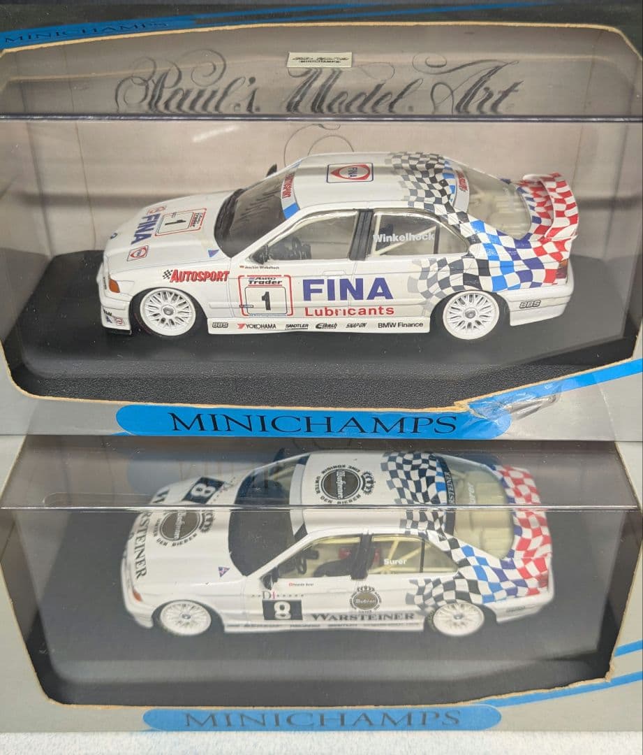 ミニチャンプス BMWE36 4台セットBTCCJTCCSTWスーパーツーリング