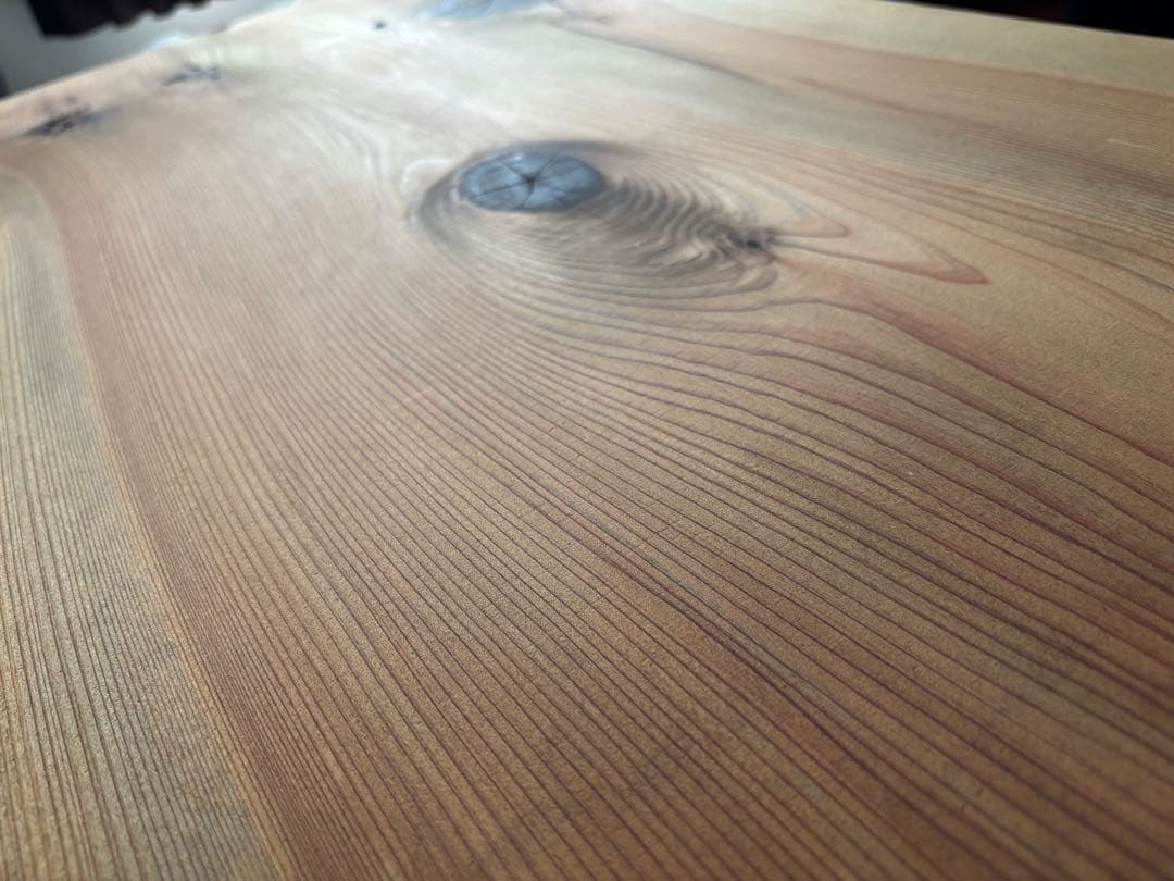 一枚板 無垢材 折りたたみテーブル