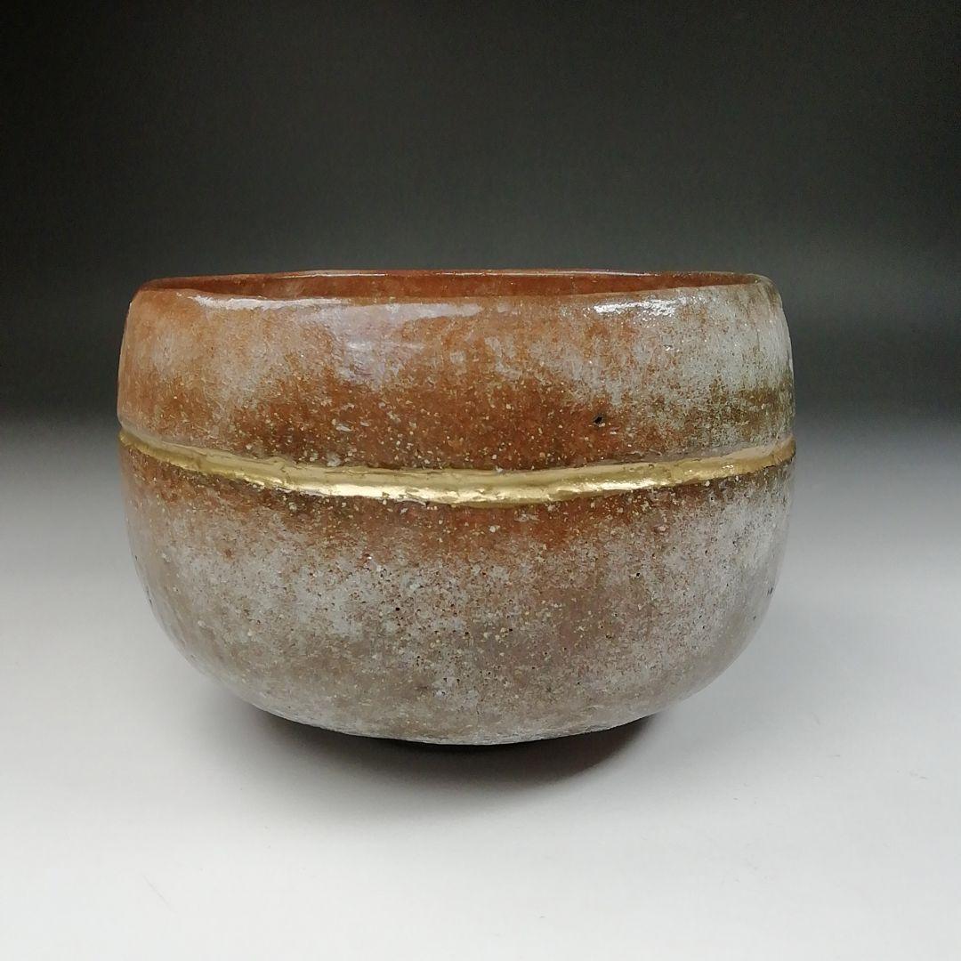 Ｔ４４６　茶碗　『御題　空』『伊曽嶋窯　谷古石香 造』　共箱　抹茶碗　茶道具