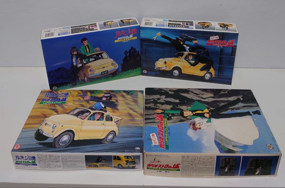 未使用未組立✨ルパン三世 カリオストロの城 追跡 旅立ち 襲撃 断崖 フィアット