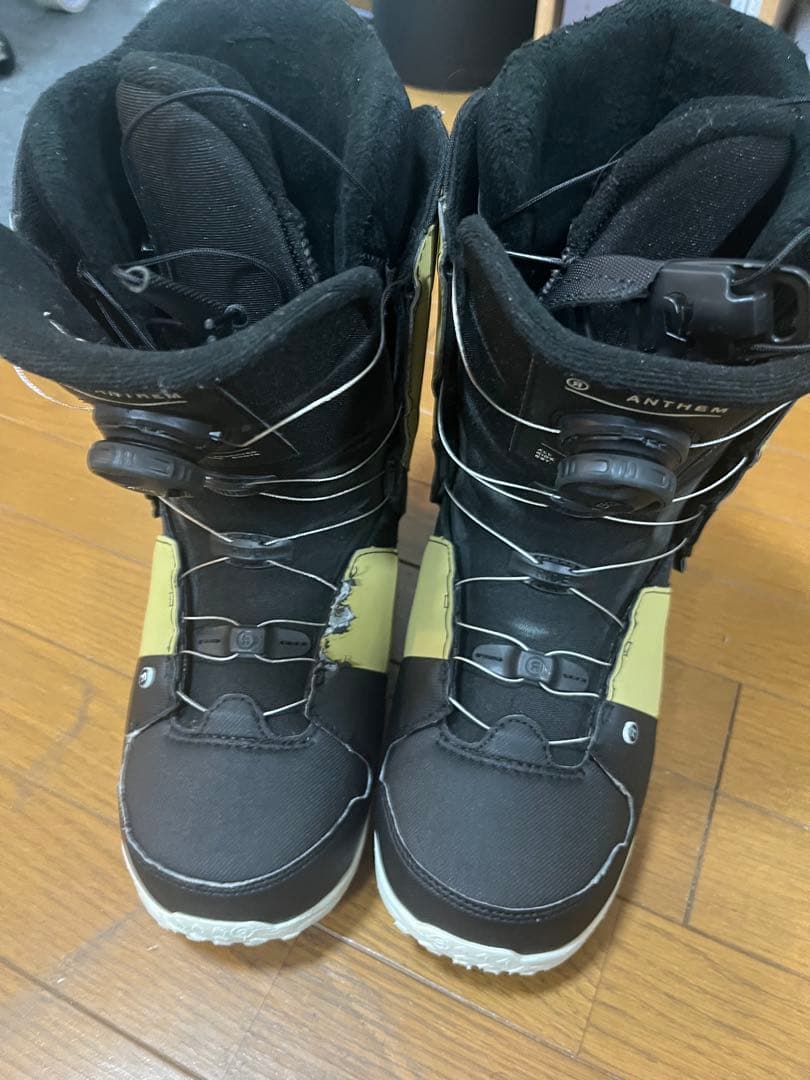 RIDE ANTHEMスノーボードブーツ保証書付き26.5cm2023