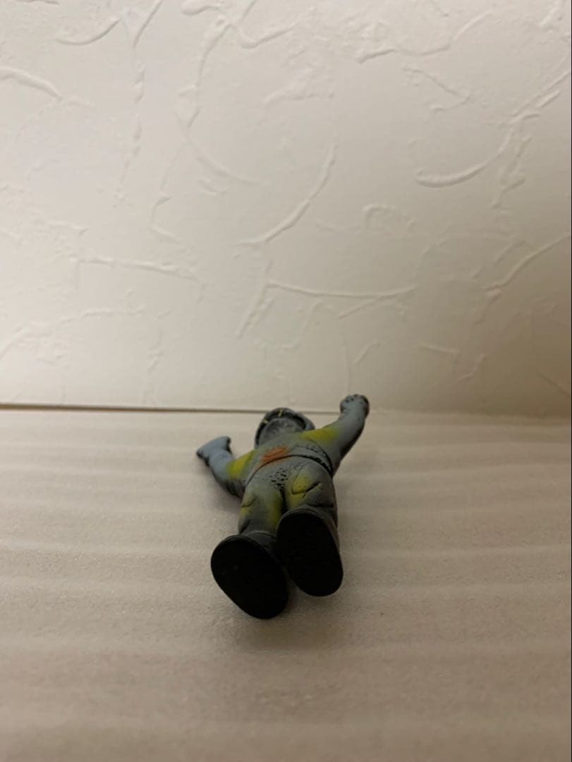 ⚠️激レア　仮面ライダーV3 ノコギリトカゲ　ミニミニソフビ　ポピー　当時物