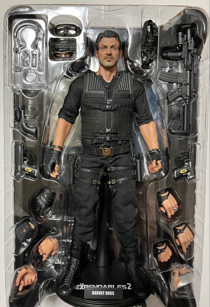 ホットトイズ エクスペンダブルズ2 バーニー・ロス 1/6 スタローン