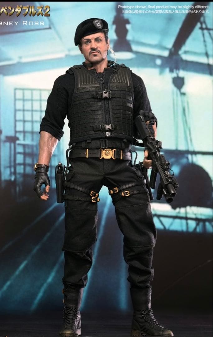 ホットトイズ エクスペンダブルズ2 バーニー・ロス 1/6 スタローン