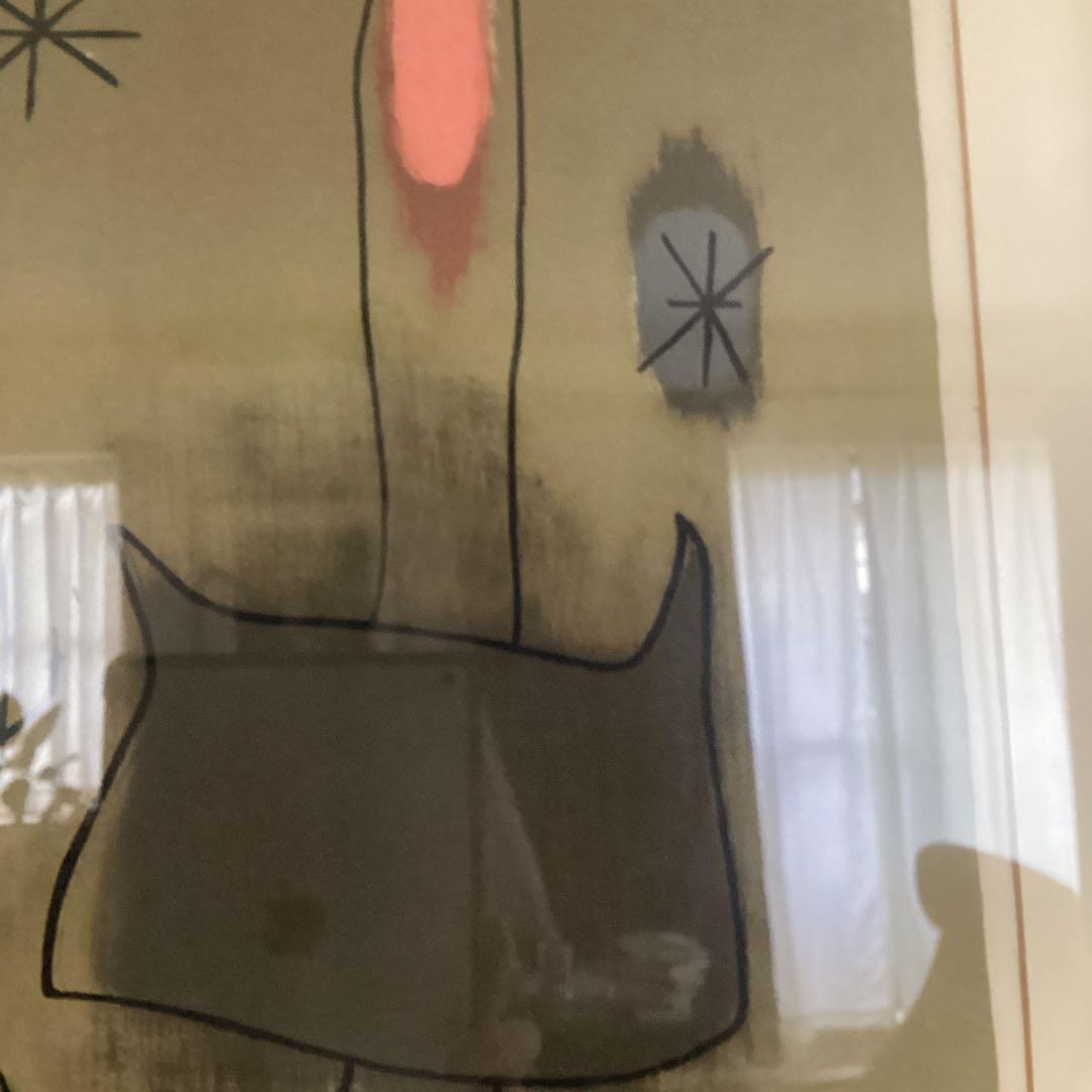 ジョアンミロ　リトグラフ　大変貴重なリトグラフです。