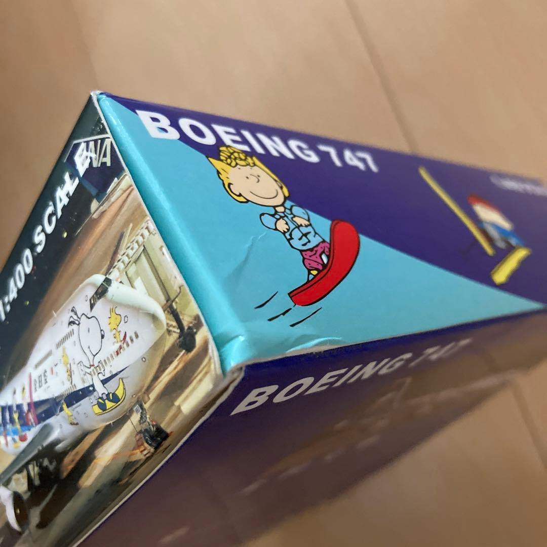 【即購入ok!!】スヌーピー 全日空　ボーイング　747 1:400 スケール