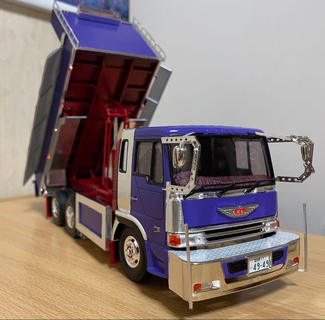 デコトラ プラモデル ダンプ