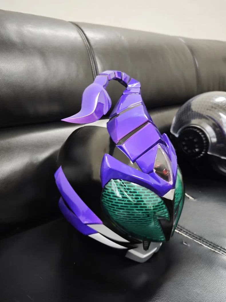 大人用着用可能仮面ライダーサソード ヘルメット 1/1 コスプレ 特撮 レプリカ