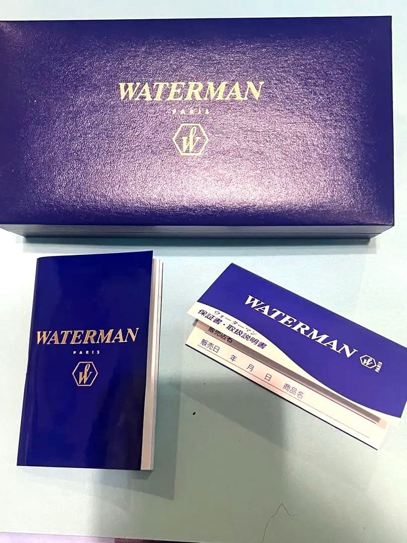 【希少】廃盤品　ウォーターマン　銀製万年筆　ルマン100ソリッドシルバー