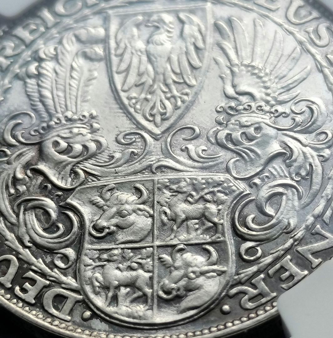 ヒンデンブルク生誕80周年記念銀メダル（ワイマール共和国1927年）