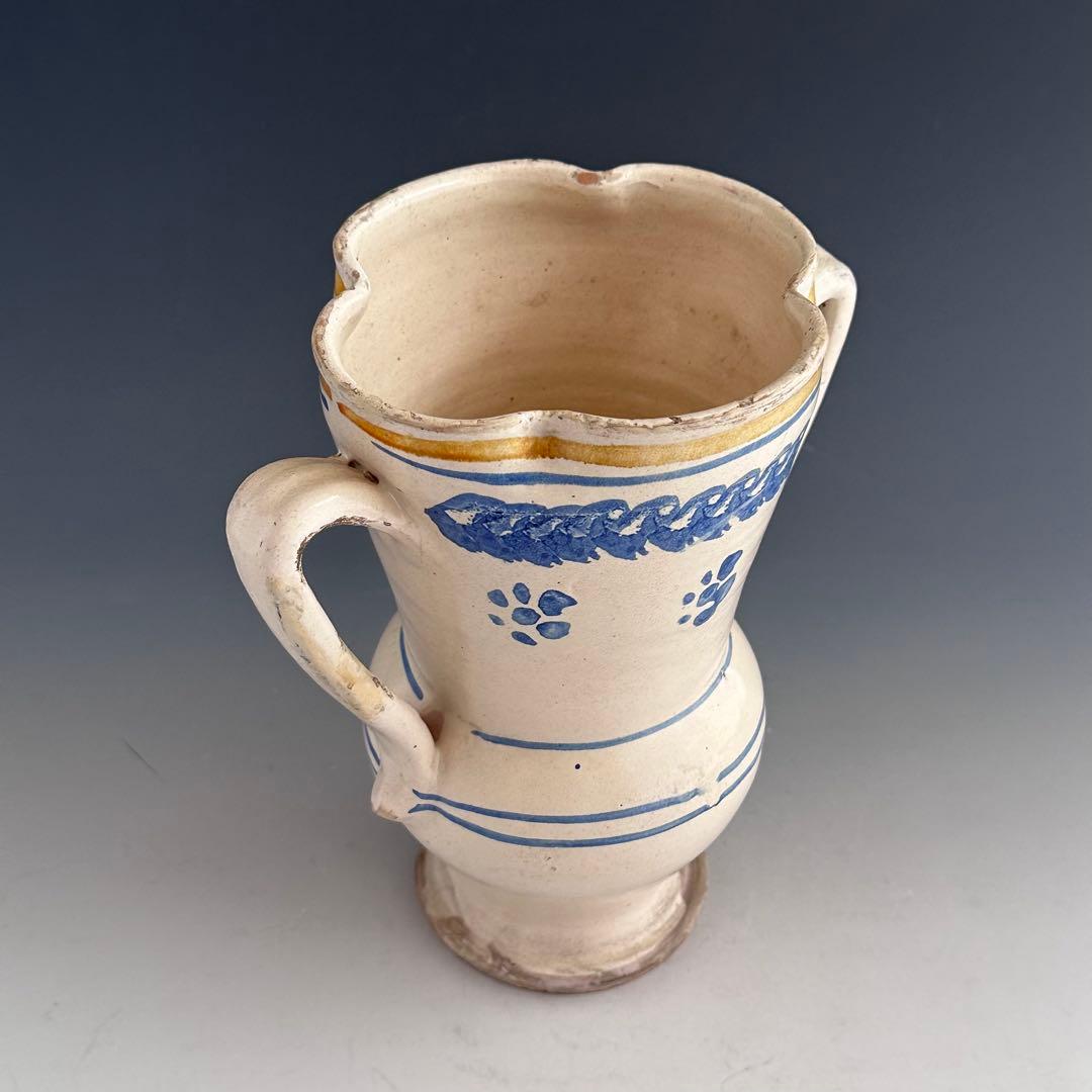 茶道具　和蘭陀　時代　水指　骨董　アンティーク　オランダ　細水指　茶会　稽古