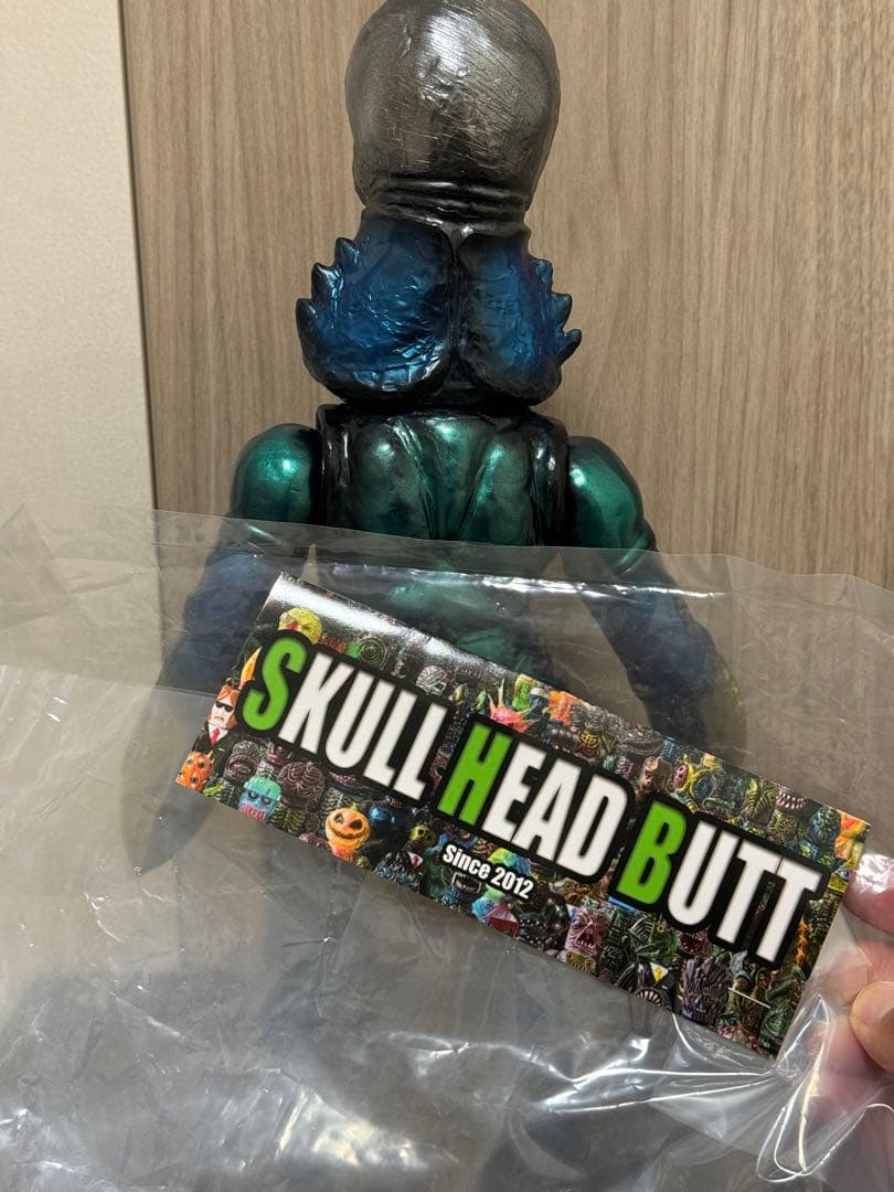 ドクロ怪獣 2号 マーミット スカルヘッドバット ガルタン　ソフビ