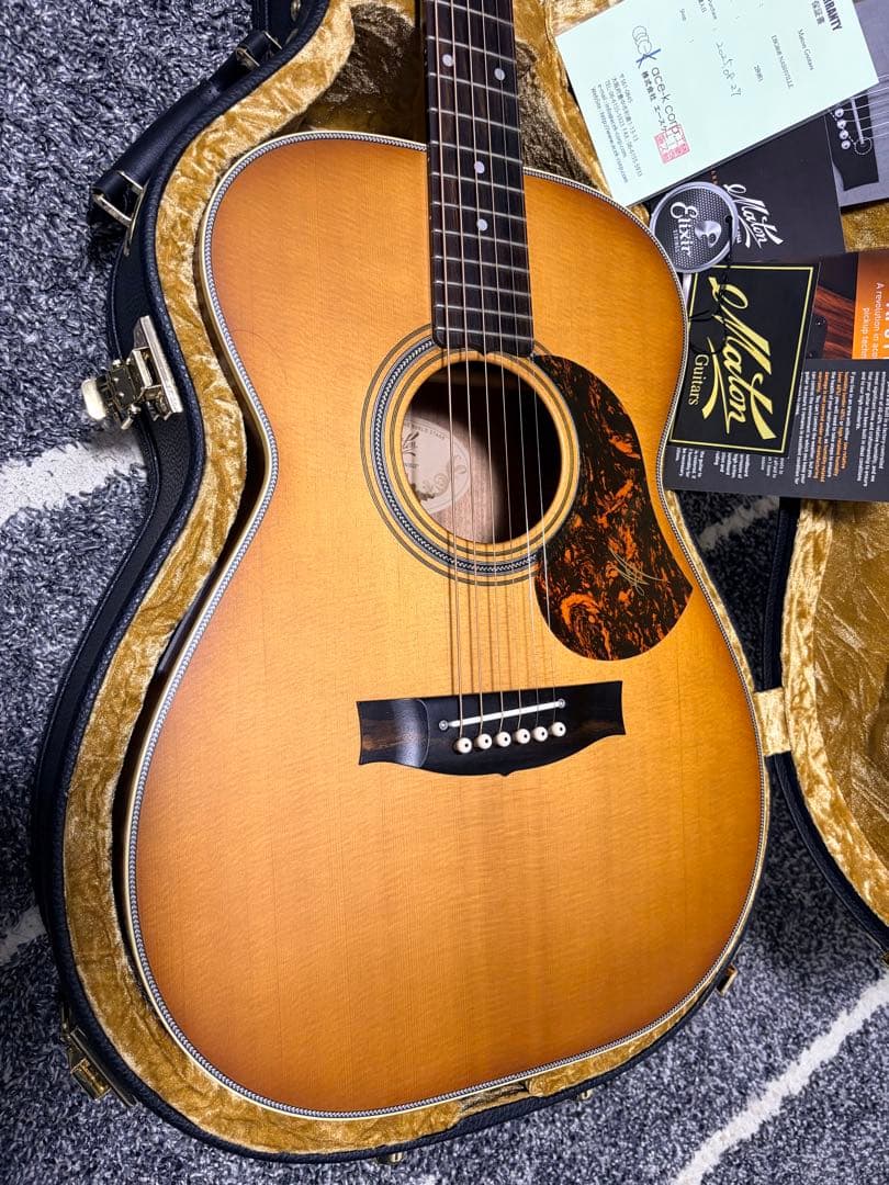（極美品）Maton EBG808 Nashville 2023年製　柾目良個体