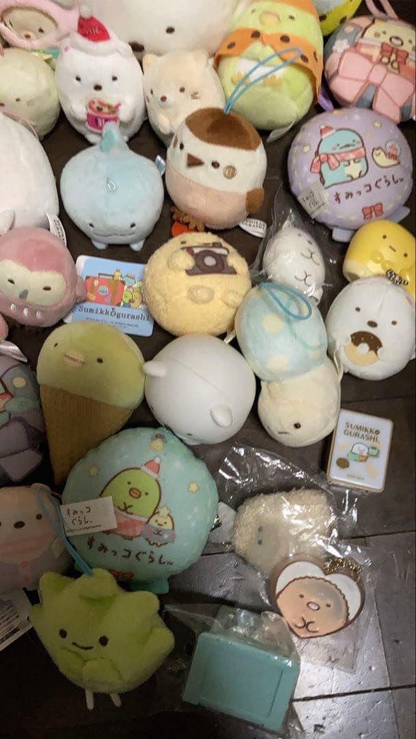 すみっコぐらし 非売品　マスコット サンエックス　てのり　コラボ　レトロ　限定