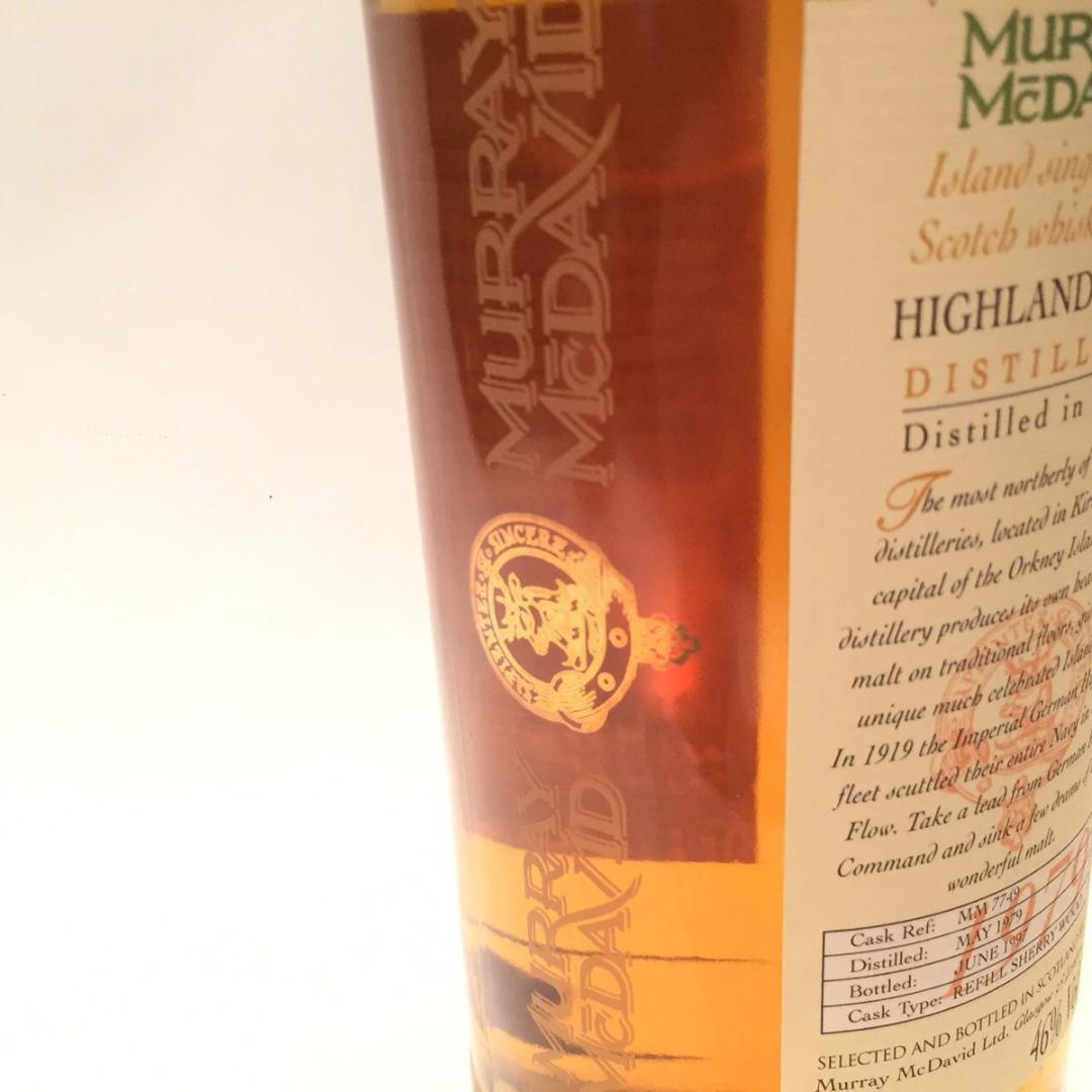 マーレイマクダビッド ハイランドパーク 18年1979-1997 DE