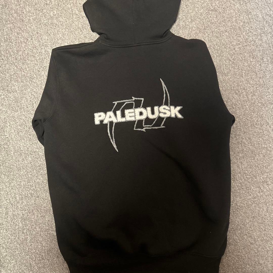 【ほぼ未使用】PALEDUSK ジップアップパーカー XXL ブラック