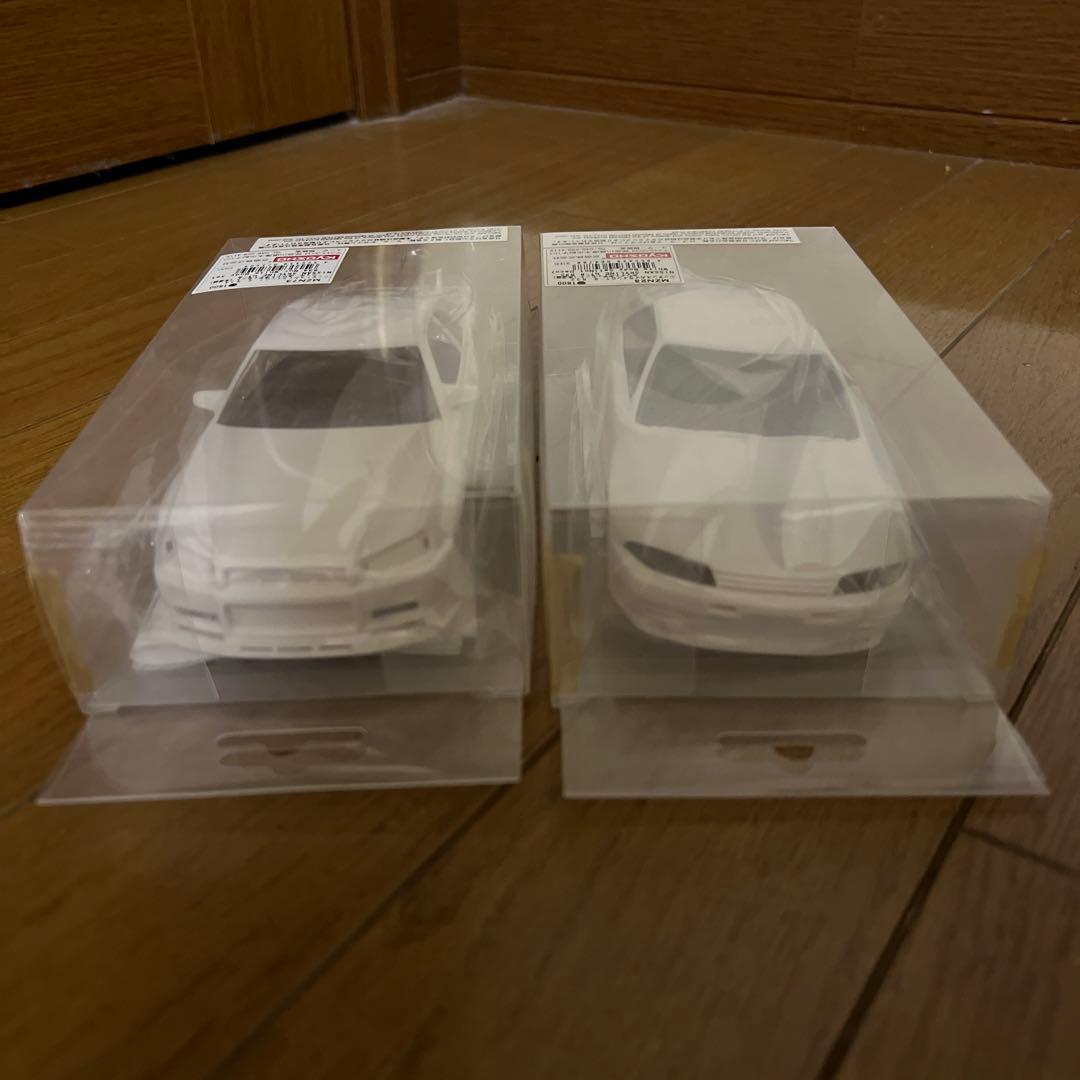 ミニッツ スカイラインGT-R R32.R34 未塗装