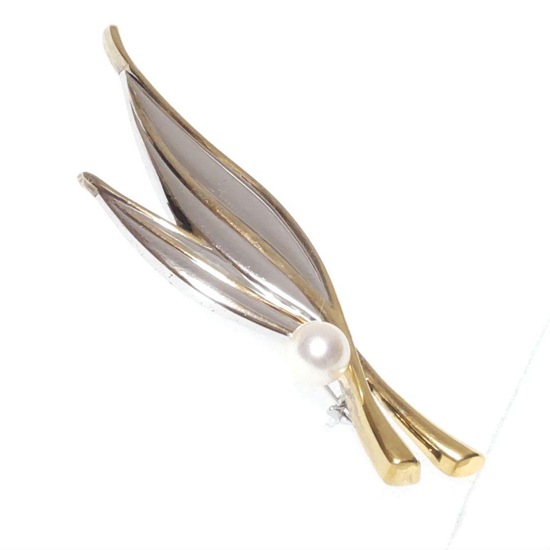 希少♡皇室御用達♡MIKIMOTO♡パールブローチ♡植田いつ子氏デザイン