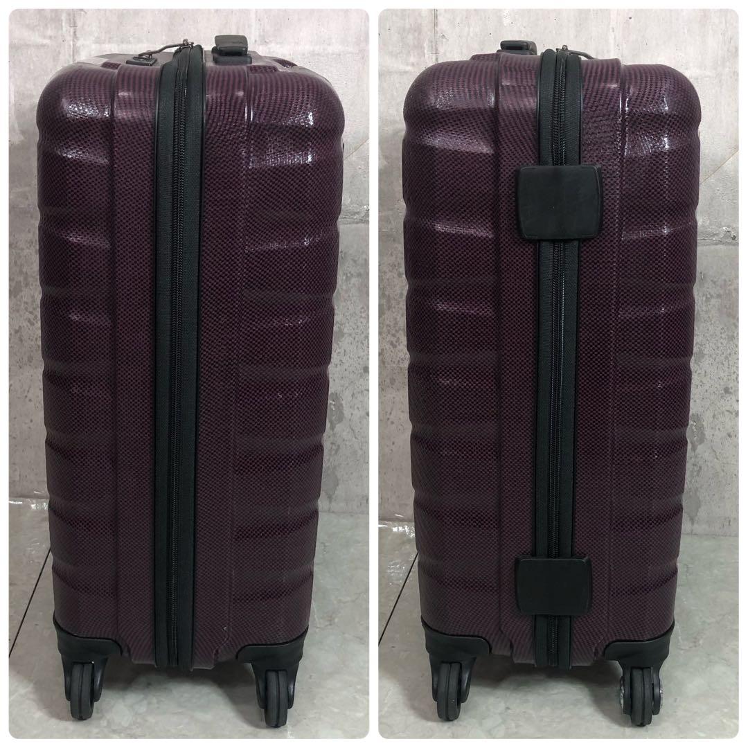 プロテカ　エアロフレックスDX　スーツケース　パープル系　4輪　機内持込サイズ