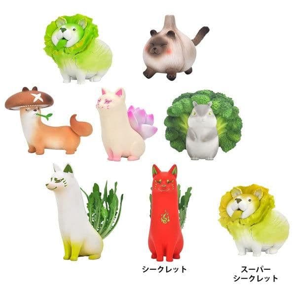 自然動物　フィギュア　狐　猫　犬　1ボックス　202510180134