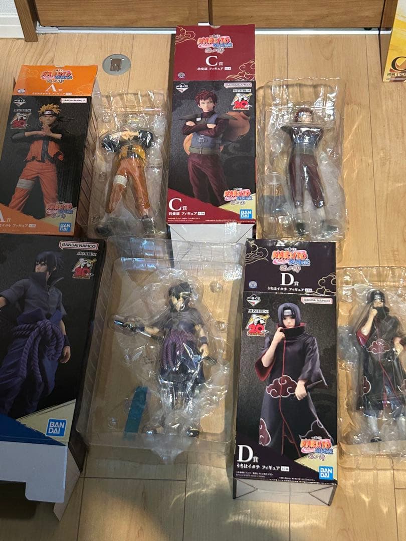 即日発送　NARUTO 一番くじ フィギュア セット　おまけ有り