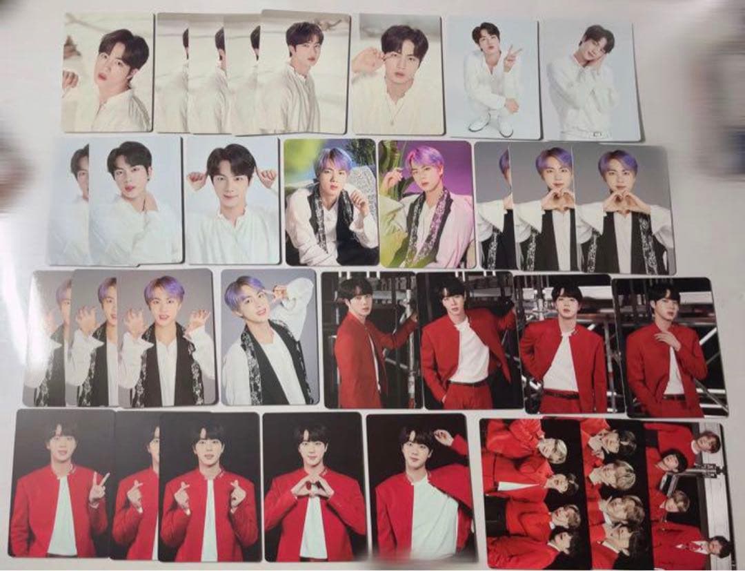 BTS ジン JIN トレカ ミニフォト セット まとめ売り【約220点】