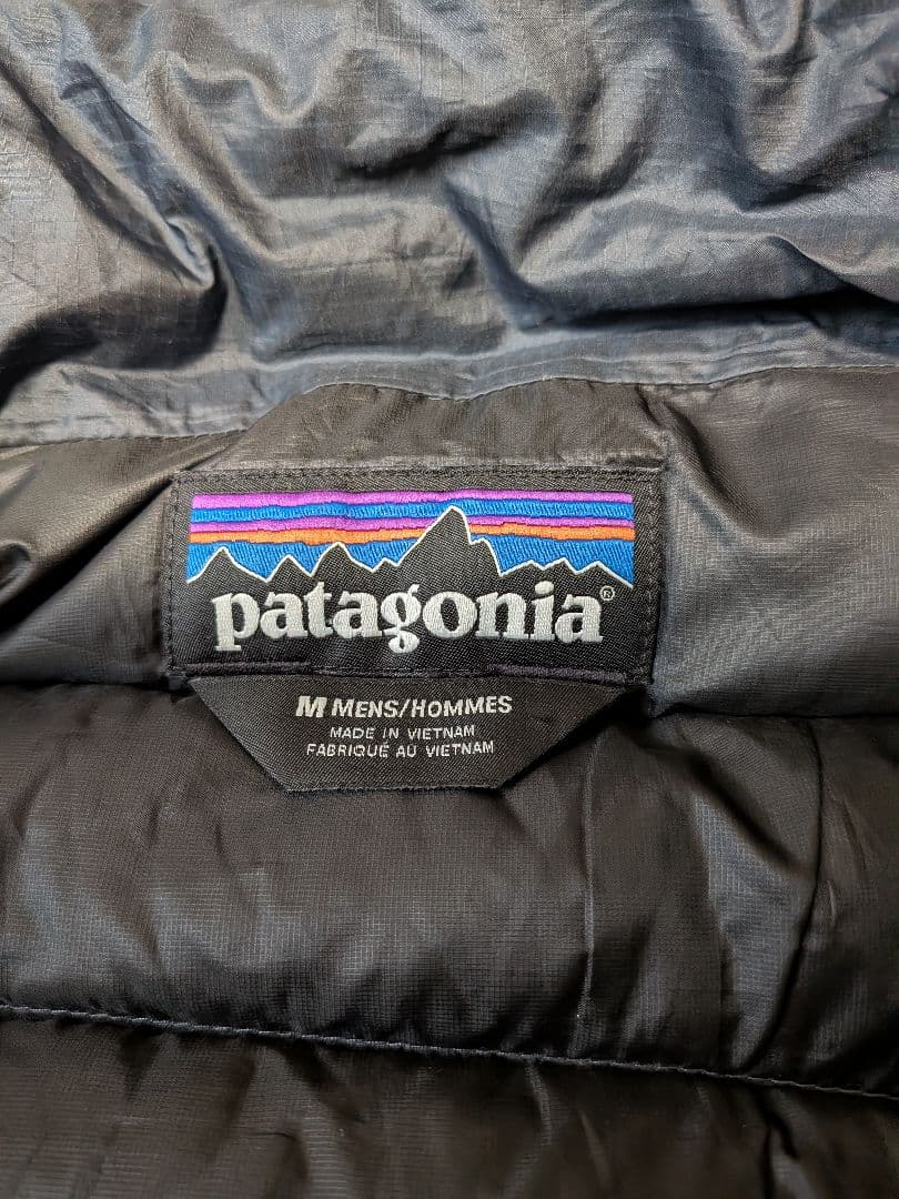 patagonia パタゴニア ダウンベスト ネイビー　M　ダウン　セーター